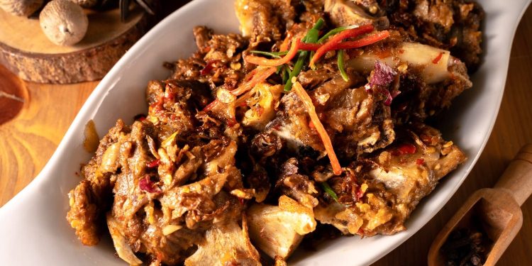 Aneka Daging Kambing di Victus Restaurant