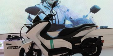 IIMS Hybrid 2022 Tempatnya Yamaha Unjuk Karya Motor Listrik EO1 