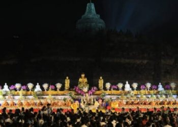 Perayaan Waisak Nasional 2566 BE/2022 Dipusatkan di Candi Borobudur