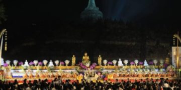 Perayaan Waisak Nasional 2566 BE/2022 Dipusatkan di Candi Borobudur