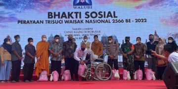 Bhakti Sosial  Menjadi Pembuka Rangkaian Perayaan Hari Raya Trisuci Waisak Nasional 2566 BE/2022