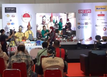 Aksi Memasak Chef Hasan Basri Tandai Pembukaan Chef Expo 2022