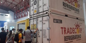 Unik, Tradecorp Ajak Pengunjung Food+Beverage Indonesia 2022  Menjajal Reefer Container