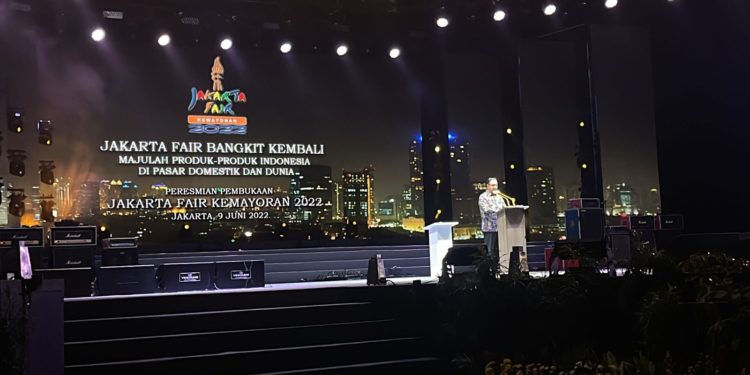 Buka Jakarta Fair, Anies Baswedan: “Jakarta Fair Telah Kembali..”