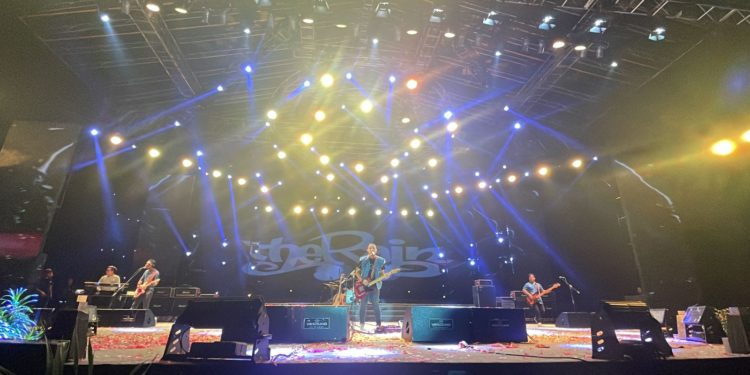 Lantunkan Lagu-Lagu Nostalgia The Rain Obati Rasa Kangen Pengunjung Jakarta Fair Kemayoran