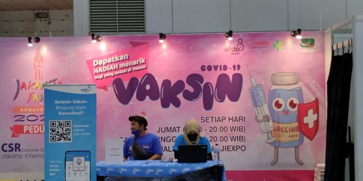 Banyak Keuntungan Vaksin di Jakarta Fair