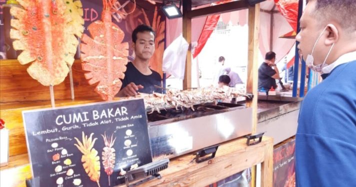 Sensasi Icip-Icip Cumi Bakar Jumbo