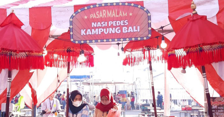 Ada Nasi Khas Bali di Jakarta Fair, Pengunjung Wajib Coba!