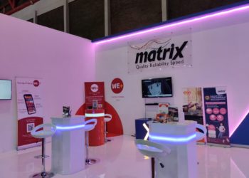 Asik Pakai Matrix di Jakarta Fair