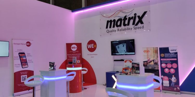 Asik Pakai Matrix di Jakarta Fair