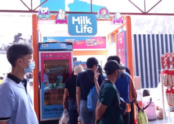 MilkLife Bagikan Pernak Pernik BT21 di Jakarta Fair