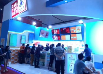Asyik! Booth Saras Subur Abadi Kasih Banyak Promo, Lho