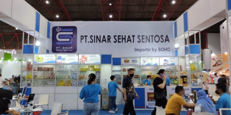 Cek Kolesterol Gratis di Booth Sinar Sehat Sentosa