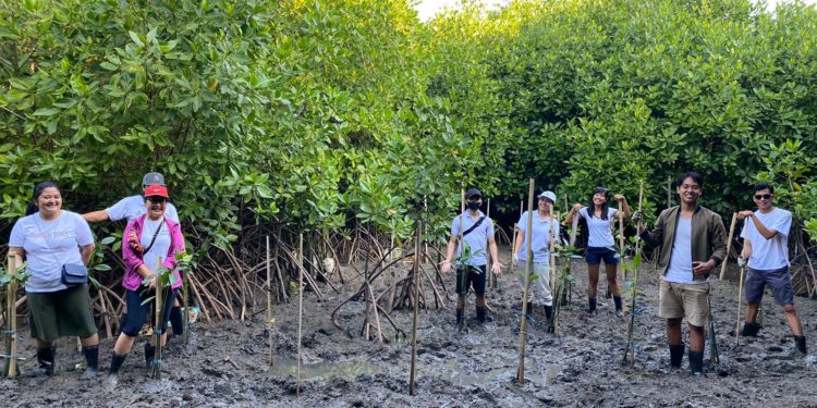 Lestarikan Lingkungan, Hotel Nikko Bali Benoa Beach Tanam 25 Bibit Pohon Bakau