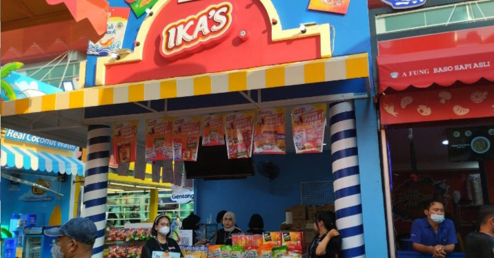 Icip-icip Snack Malaysia dan Thailand di Booth Ika