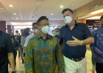 Berkunjung ke Jakarta Fair, Menkes Budi Gunadi: Terima Kasih Jakarta Fair, Ada Vaksinasi!