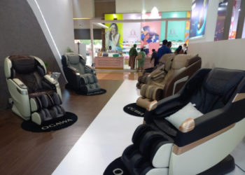 Ogawa Kenalkan Kursi Pijat Pintar