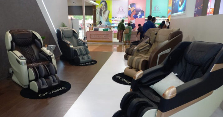 Ogawa Kenalkan Kursi Pijat Pintar