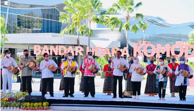 Presiden Resmikan Penataan Destinasi Labuhan Bajo