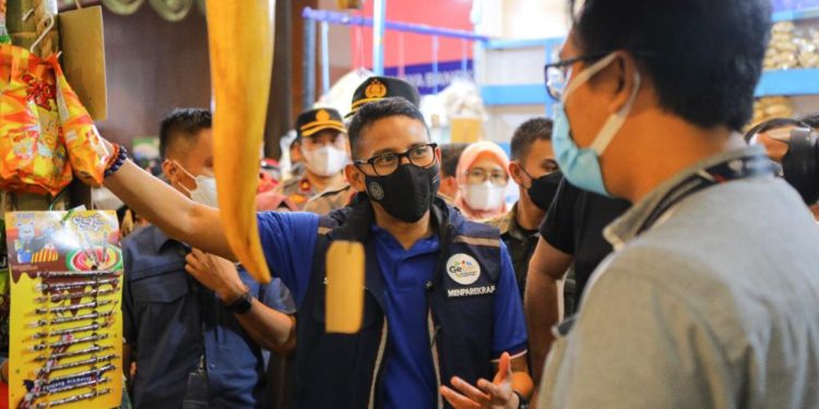 Kunjungi Jakarta Fair Kemayoran, Menparekraf Sandiaga Uno: Teringat  Masa Kecilnya