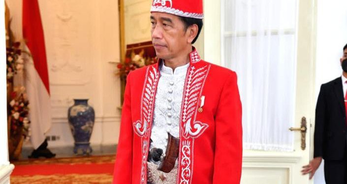 Presiden Jokowi Kenakan Baju Adat Dolamani di Upacara Kemerdekaan RI Ke-77,  Ini Maknanya
