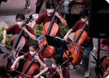 Trust, Orkestra Anak-anak Milennial Tampil dengan Gaya Kekinian