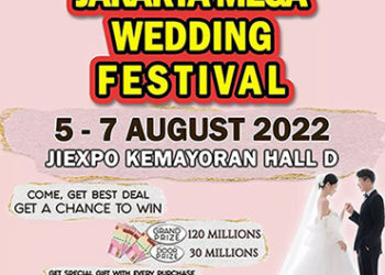 Jakarta Mega Wedding Festival, Pameran Lengkap Pernak-pernik Pernikahan