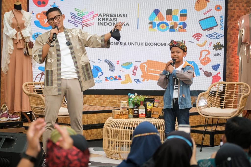 Tampil Bareng Farel Prayoga di AKI 2022, Menparekraf: Dangdut Bisa Mendunia Seperti Kpop