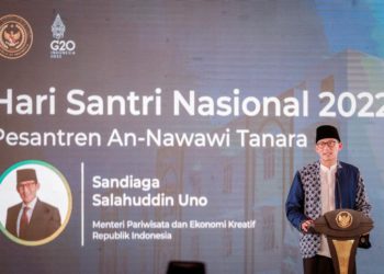 Wujudkan Santri Go Digital, Menparekraf: Perkuat Program Santri Digitalpreneur