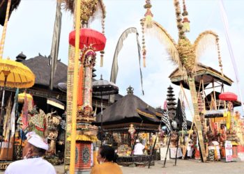 Sambut Puncak Presidensi KTT G20, Pemprov Bali Pasang 2500 Penjor