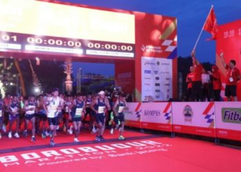 Lomba Borobudur Marathon Pecahkan Rekor