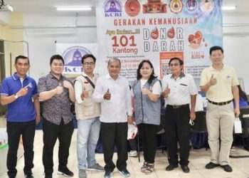 Umat Antusias Ikuti Donor Darah KCBI di Universitas Buddhi Dharma