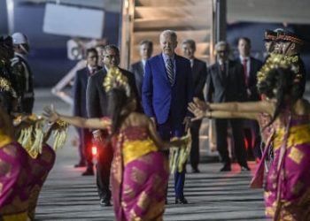 Disambut Tari Pendet Bali, Joe Biden: Amazing, Splendid, Wonderful..!