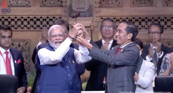 KTT G20 Bali Usai, Presiden Joko Widodo Serahkan Estafet Presidensi KTT G20 ke India