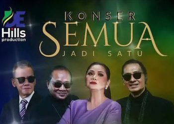 Konser Semua Jadi Satu Tahun 2023 Pentaskan Empat Penyanyi Tersohor Indonesia dalam Satu Panggung