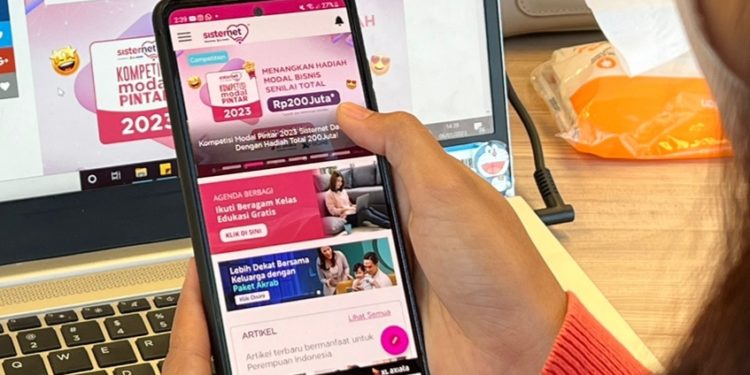 Lewat Program Sisternet XL Axiata Tingkatkan Literasi Digital Pelaku UMKM Perempuan