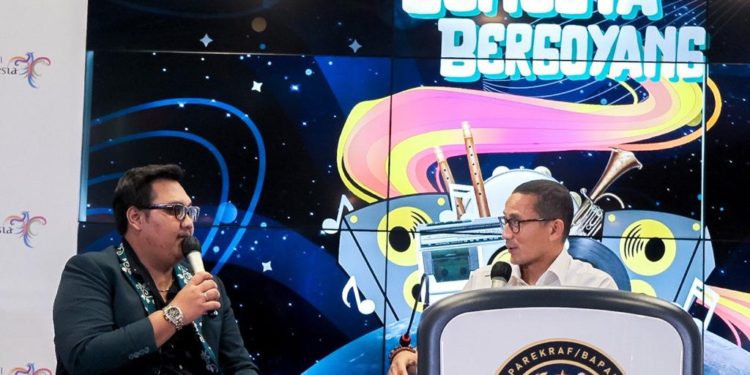Dukung Konser Semesta Bergoyang, Kemenparekraf Harap Ekraf Lebih Menggeliat
