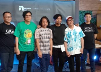 Genap 30 Tahun Berkarya, Band GIGI Gelar Konser di 5 Kota, Ini Daftar Lengkapnya
