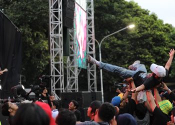 Kahitna, Dewi Persik hingga Fiersa Besari Ramaikan Festival Pasar Musik Hari Kedua