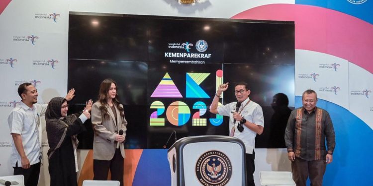 Targetkan 10 ribu Pelaku Ekraf Mendaftar, Menparekraf Luncurkan AKI 2023