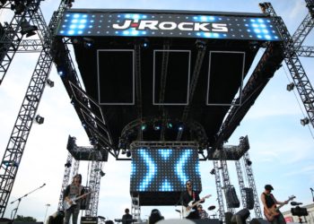 J-Rocks Hangatkan Panggung IIMS Infinite Live 2023