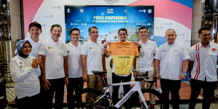 Balap Sepeda Tour de France 2023 Mandalika, Menparekraf: Penuh Sensasi dan Tantangan