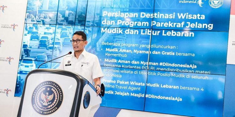 Sandiaga Uno: Perputaran Ekonomi Sektor Ekraf Selama Libur Lebaran Diproyeksi Capai Rp240,1 Triliun