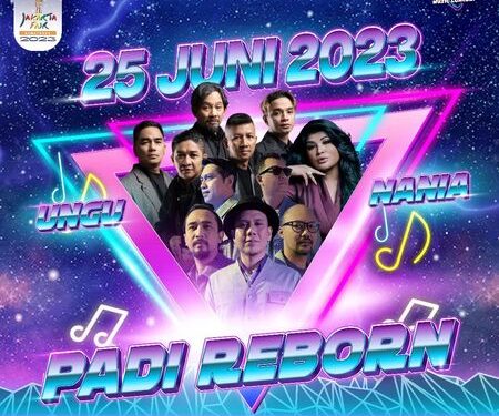 Padi Reborn, Band Ungu dan Nania Malam Ini ‘Riuhkan’ Jakarta Fair Music Concert