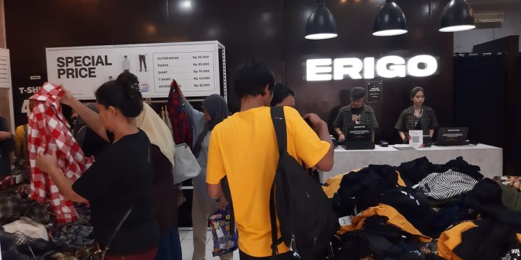 Perdana Hadir di Jakarta Fair, Erigo Bagikan Special Price