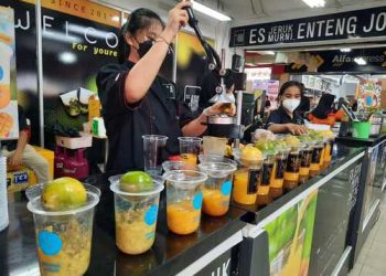 Es Jeruk Enteng Jodoh! Penasaran? Kunjungi Hall E!