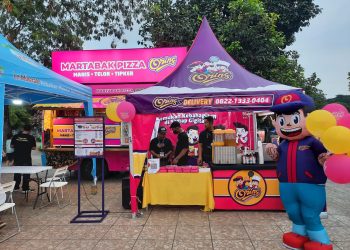 Pernah Icip-icip Martabak Pizza? Yap, Martabak Pizza Orins di Gambir Expo