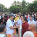 Jalan Kaki 2.600 Km dari Thailand, Bhiksu Thudong Tiba di Borobudur Disambut Ribuan Umat