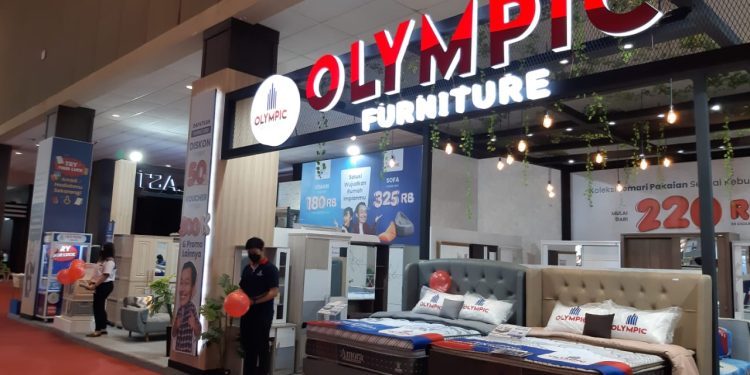 Olympic Furniture Sebar Diskon Up to 50% di Jakarta Fair 2023