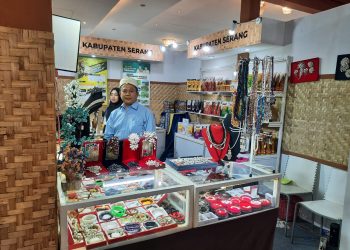 Magic Stone UMKM Asal Serang Unjuk Karya di Jakarta Fair 2023